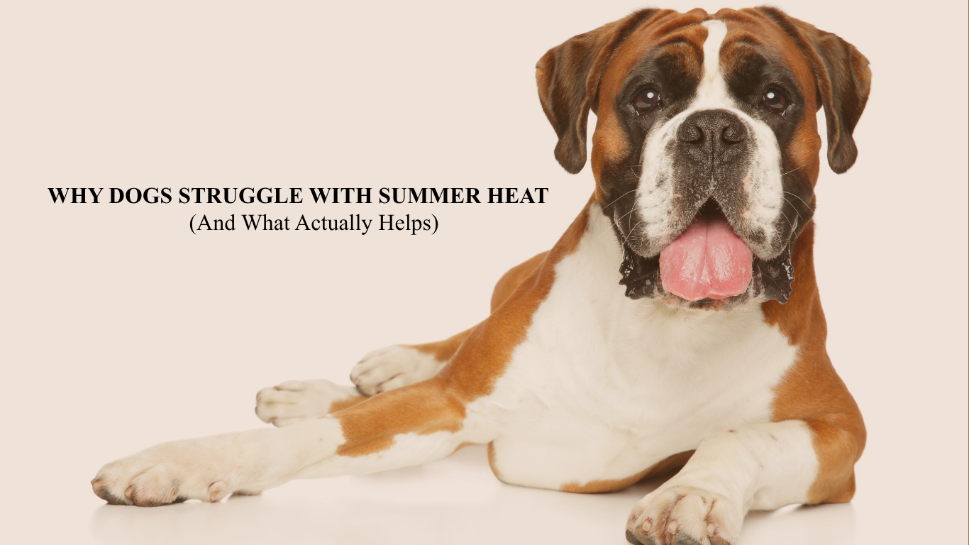 Why Dogs Struggle With Summer Heat (And What Actually Helps)