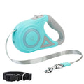 Green retractable dog leash